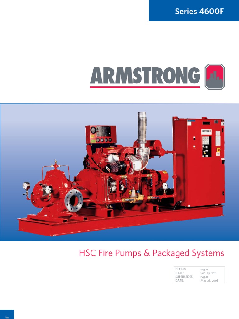 Armstrong Elec-Hsc-F43.11 HSC Brochure | PDF | Pump | Bearing (Mechanical)