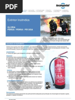 Extintor Pó PD4-6-9-12-GA