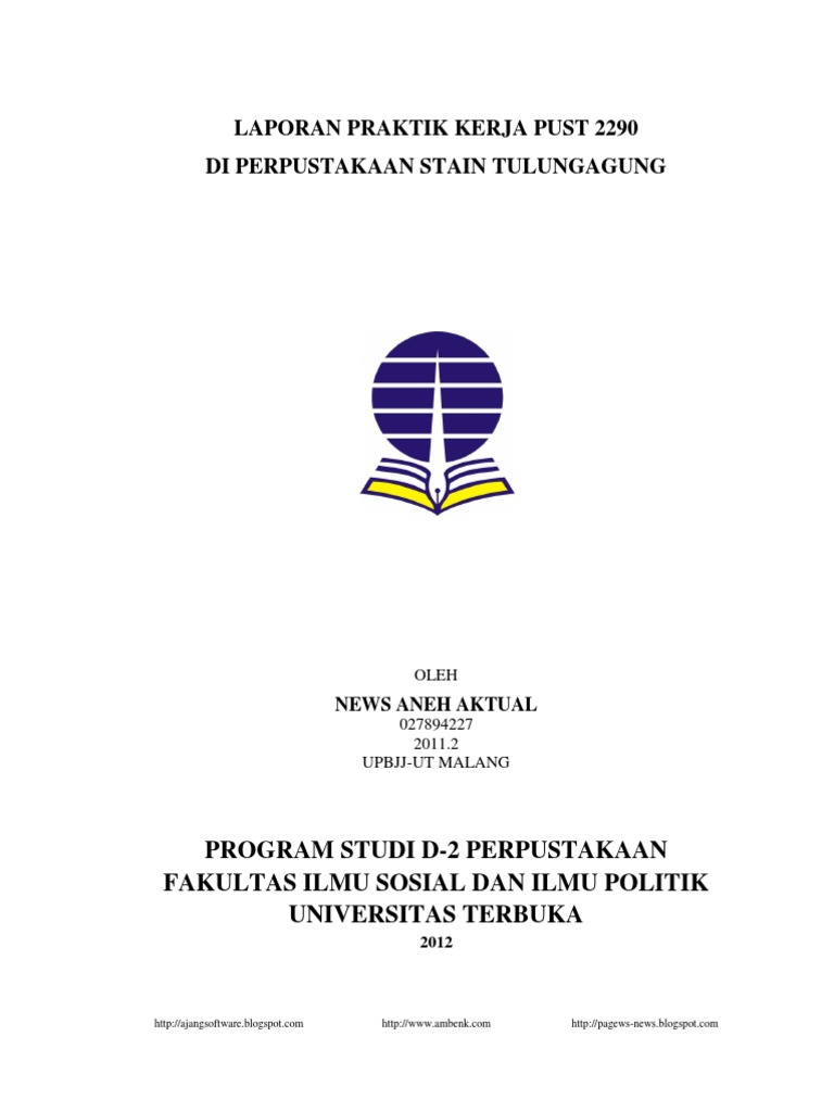 Contoh Makalah Tentang Perpustakaan