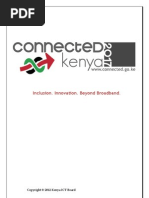 Download Kenya ICT Masterplan 2012-2017 For Review by ICT AUTHORITY SN110892993 doc pdf