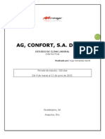 Informe Final Clima Organizacional Ag Confort, s.a. de c.v. Mirage[1]