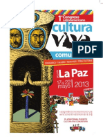 1er Congreso Latinoamericano Cultura Viva Comunitaria