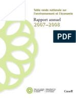 Rapport annuel de la TRN 2007-2008