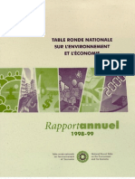 Rapport annuel de la TRN 1998-1999