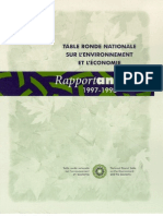 Rapport annuel de la TRN 1997-1998