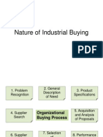 Nature of Industrial Buying
