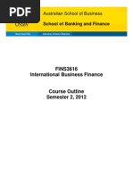 Course Outline FINS3616