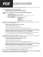 Navarro College Caston Scholarship Application