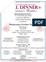 Fall Dinner and Chairman's Reception With Sen. Kelly Ayotte, Rep. Mike Pence and Others