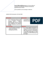 Análisis DOFA Res 1439-2002