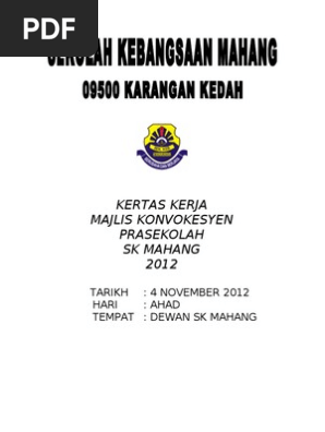 Kertas Kerja Hari Konvokesyen 2012  PDF