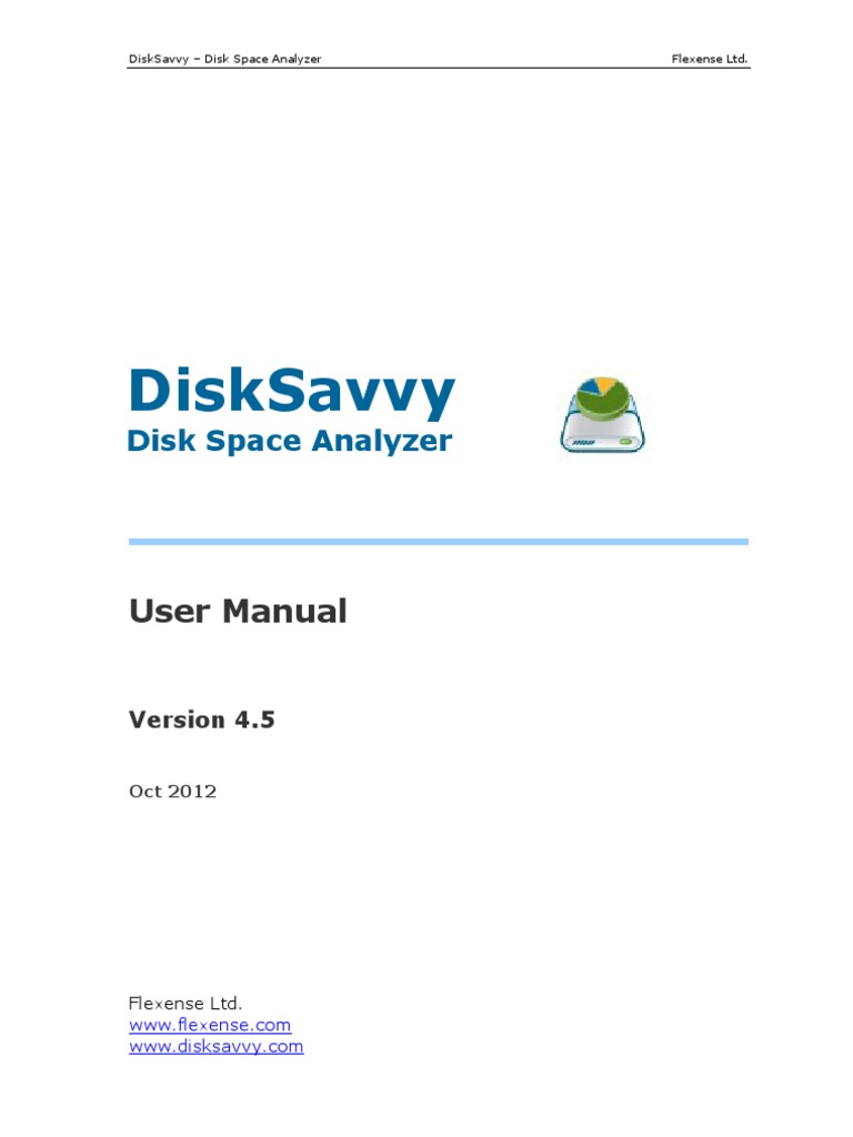 DiskSavvy User Manual Overview | PDF | Databases | Command Line Interface