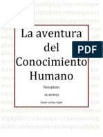 La Aventura Del Conocimiento Humano