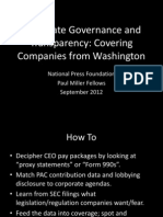 Covering Companies From Washington 