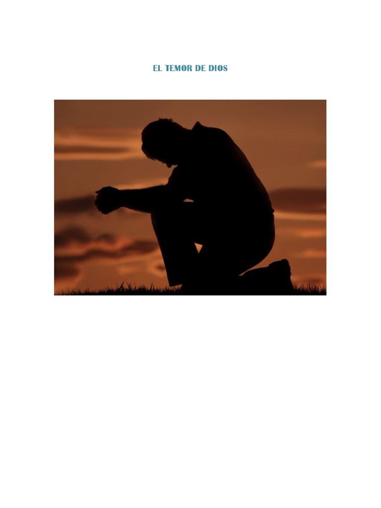 El Temor de Dios | PDF