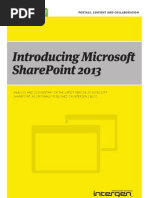 Introducing Microsoft SharePoint 2013