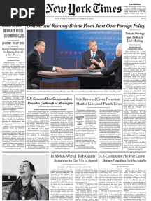 TheNewYorkTimes Tuesday October 23 2012