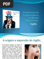 A Influência Da Língua Inglesa No Mundo Globalizado