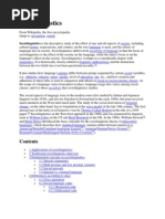 Download Socio Linguistics by mirfanamin SN110949584 doc pdf