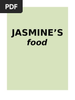Download Jasmines Food Menu by rachelhamada3215 SN11095070 doc pdf