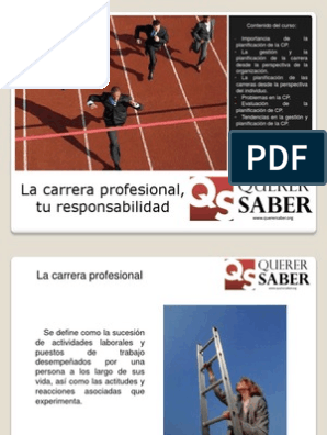 La Carrera Profesional | PDF | Recursos humanos | Planificación