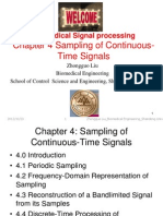 Chapter 4 Sampling of Continuous-Time Signals: Biomedical Signal Processing