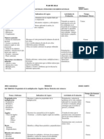 PLAN DE AULA de 5°