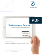 Retiremap Plan Sponsor Performance Report