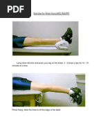Download Exercise for Knee Injuries by senthilkumar  SN110976123 doc pdf