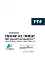 BUKU Prosedur FRP (Foreign Research Permit) 2012 - INDONESIA