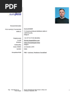 Download CV Nicolas Baygert Europass by Nicolas Baygert SN110981330 doc pdf