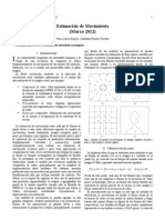 Estimación de Movimiento