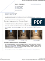 VRay Physical Camera Examples