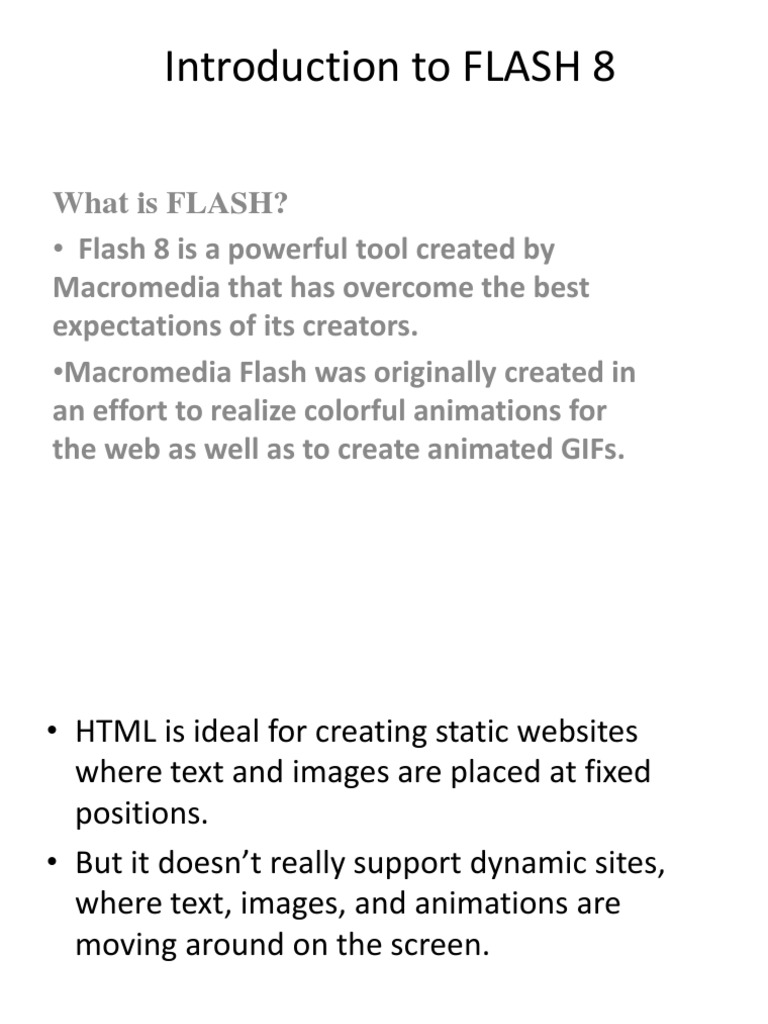 Flash 8: A Guide for Web Designers | PDF | Adobe Flash | Action Script