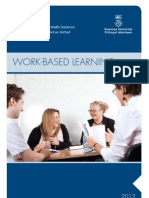 Work-Based Learning Prospectus 2012, College of Human and Health Sciences, Swansea University