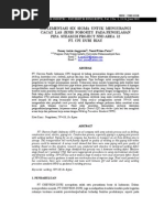 Download JTI-UBH VOL 1 - Denny Astri Anggraini  Implementasi  Six  Sigma  Untuk  Mengurangi  Cacat  Las  Jenis  Porosity by JURNAL TEKNIK INDUSTRI UNIVERSITAS BUNG HATTA JTI-UBH SN110995183 doc pdf