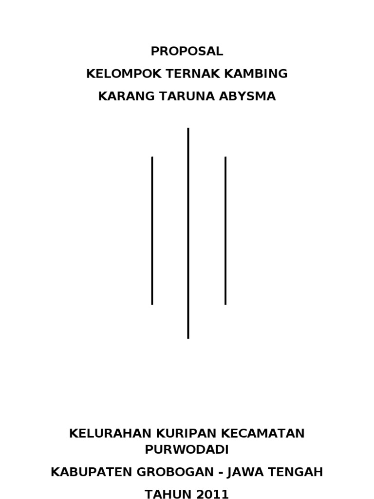 Proposal Ternak Kambing