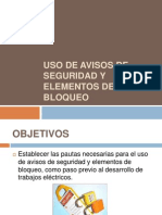 Uso de Avisos de Seguridad y Elementos de