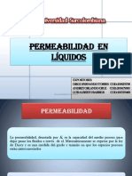 Permeabilidad de Liquidos