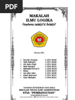 Download Makalah Ilmu Logika - Penalaran Induk Dan Deduktif by Tyan Cliv SN111014243 doc pdf