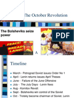The October Revolution - Russia 1917 - IGCSE Depth Study.