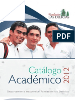 Catalogo de Alumno de Fundación Las Delicias - 2012