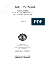 Final Report - Inventarisasi Fakultas