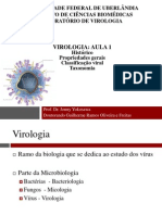 2011-1 Aula 1 - Introdução A Virologia