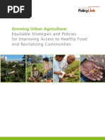 Growing Urban Agriculture