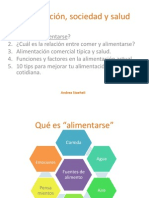 Alimentación, Sociedad y Salud