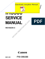 CANON iR2200 iR2800 iR3300 Service Manual Pages