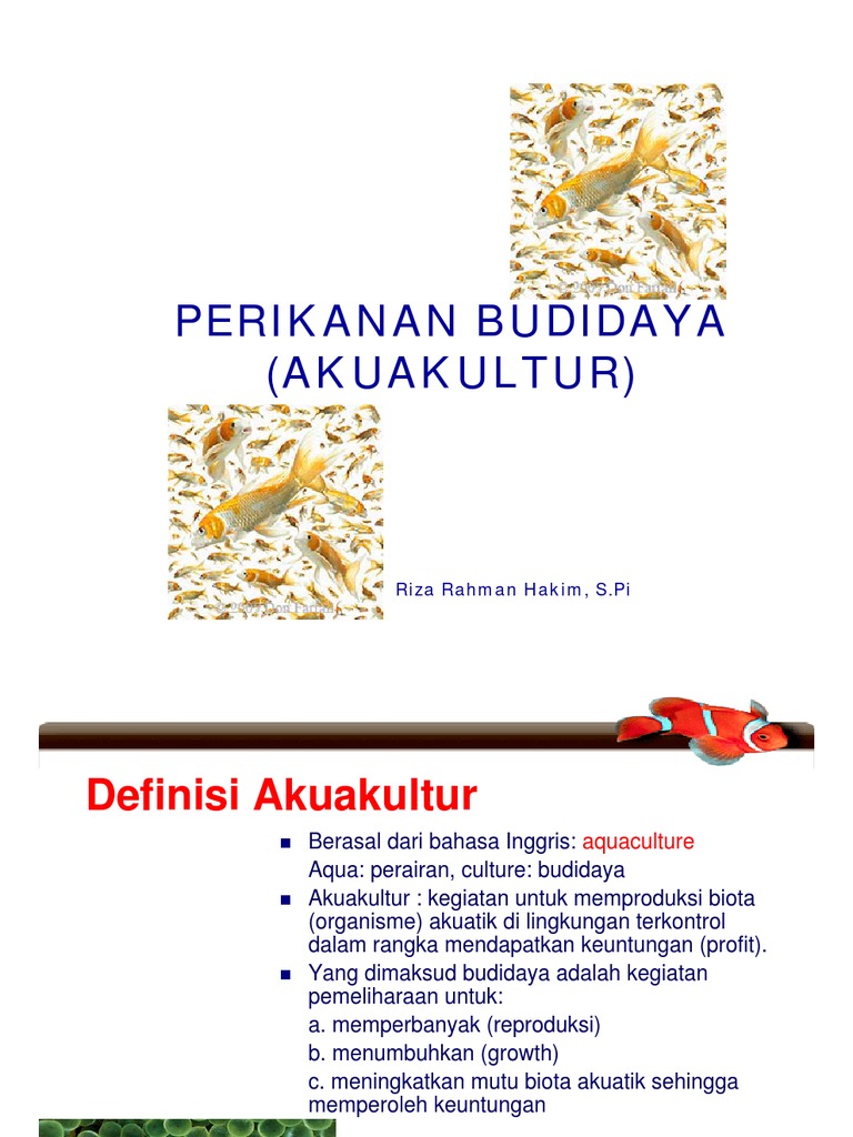 Perikanan Budidaya Pdf