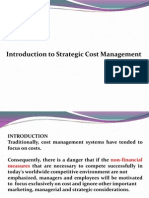 Introduction To Strategic Cost Management