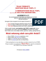 Download Belajar TOEFL Dengan Metode MIndMap by mrwriterarticles SN111083191 doc pdf